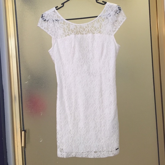 White Lace Dress