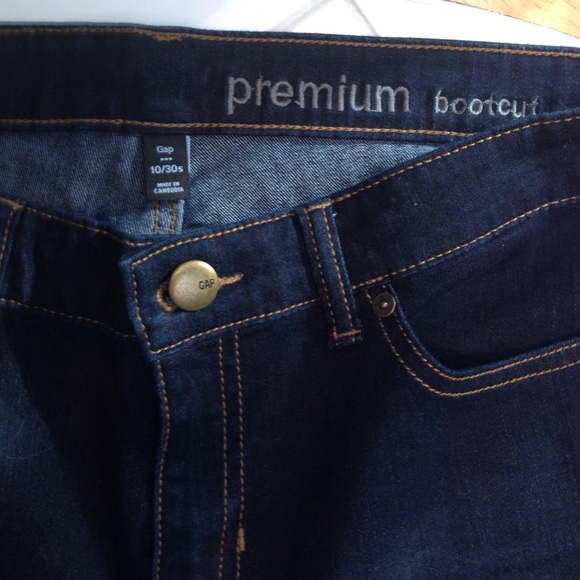 Gap Premium Bootcut jeans Size 10/30 - Picture 2 of 2