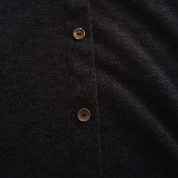 Dark gray sweater tunic - Picture 3 of 3