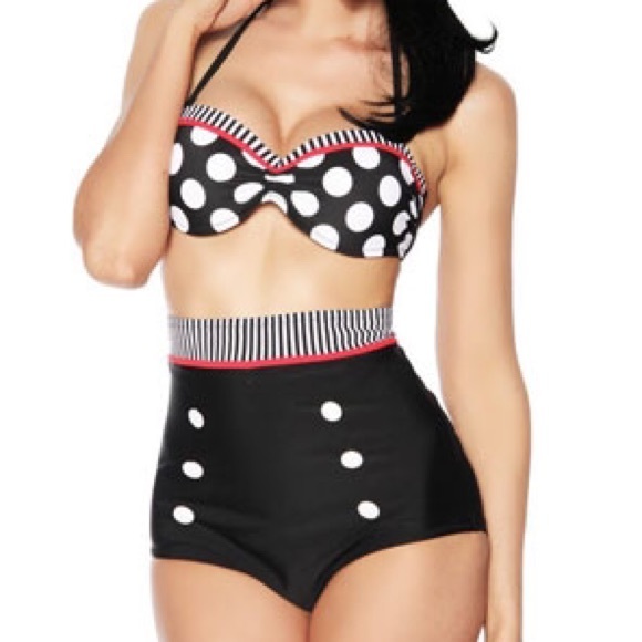 Minnie Mouse Inspired Bathing Suit!