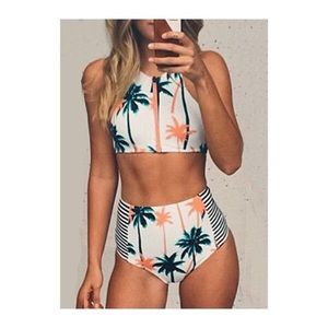 High waist swimsuit