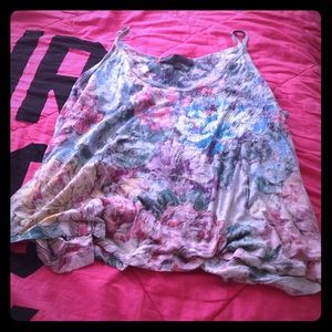 Flower crop top