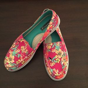 👙Pink Tropical Flamingo Sperry🕶