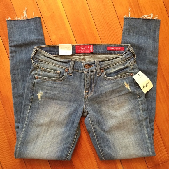 NWT Lucky “Charlie” Skinny Jeans - Picture 2 of 4
