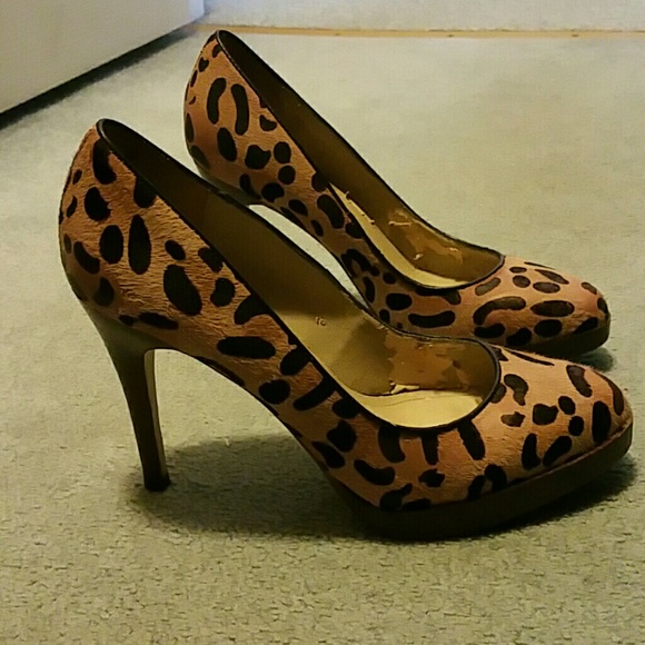 Steve Madden animal print heels! - Picture 2 of 2
