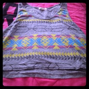Patterned crop top