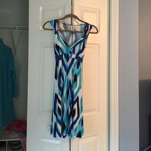 Multi color summer dress.