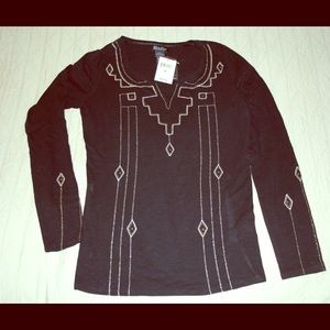 Lucky Brand Aztec shirt.