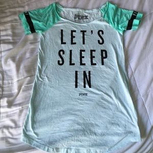 PINK "LETS SLEEP IN" Nightie dress !!