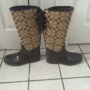 COACH Rainboots