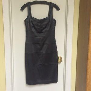 Grey Pencil Dress