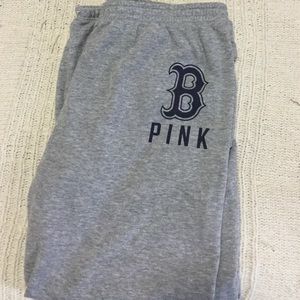 Victoria Secret Boston Red Sox Sweatpants.