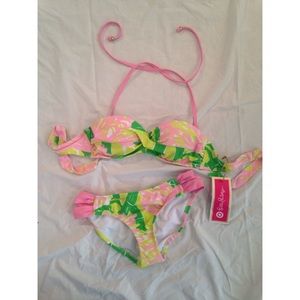 NWT Lilly for Target 2 Piece Bathing Suit