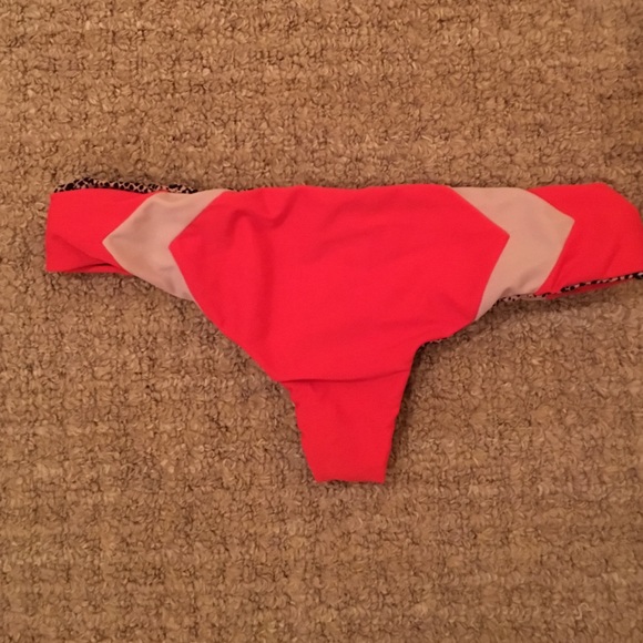 Chevron to cheetah bikini bottoms from Acacia swim