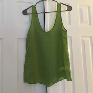 Cami NYC 100% silk tank
