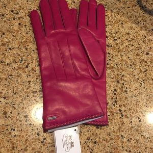 Authentic coach gloves