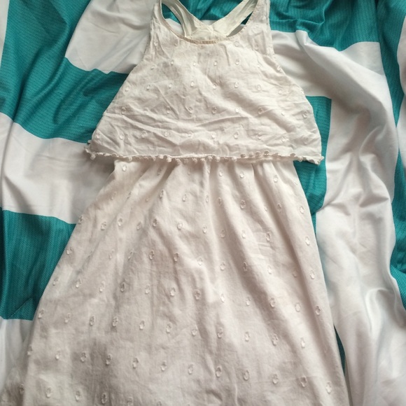 White summer dress very cute and comfortable