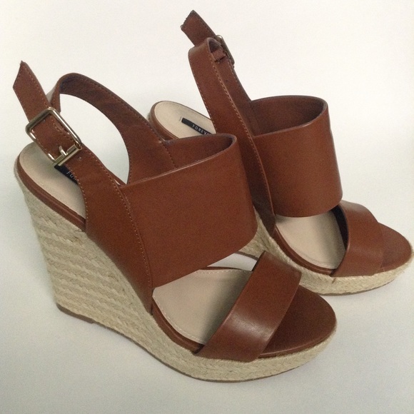 NEW Faux Leather Wedges