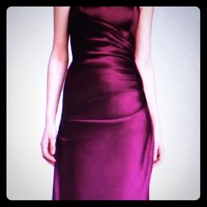 Sangria Bridesmaid Dress