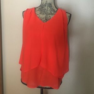 RELISHED coral orange top. New with tags!