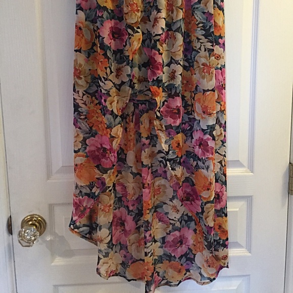 Floral high-low skirt - Picture 3 of 3