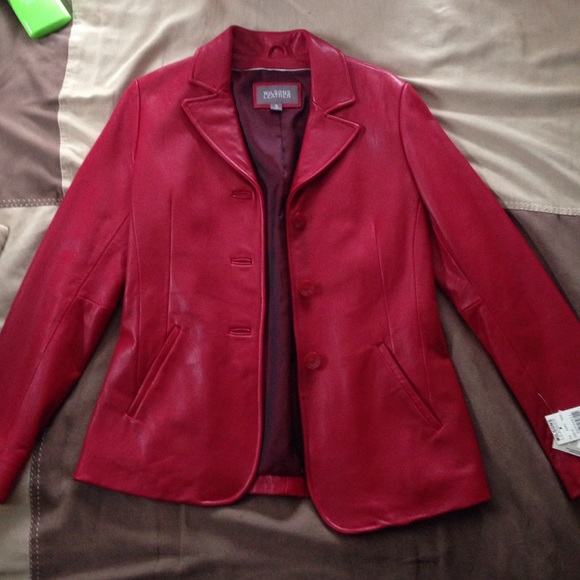 Wilsons Leather. Red jacket