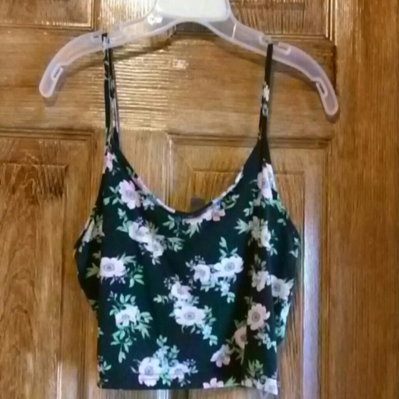 Flower crop top