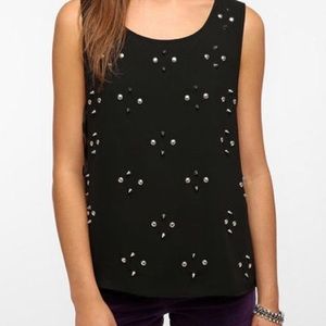 Sparkle and Fade studded tank