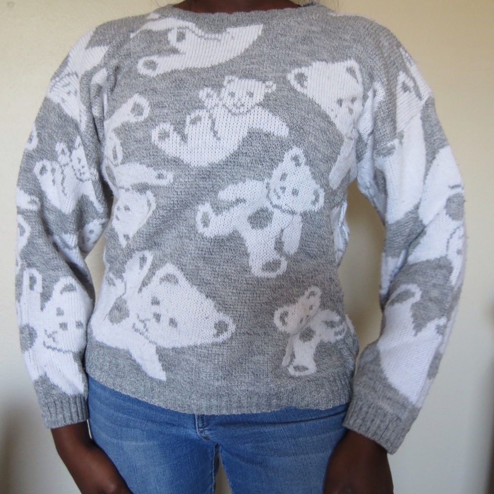Comfy bear sweater