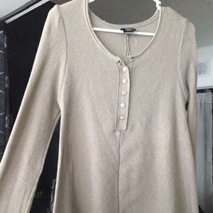 Light brown long sweater