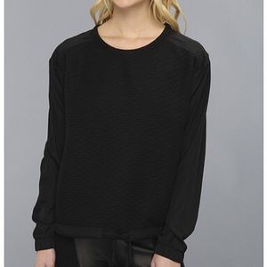 Sanctuary Quilted Sweatshirt