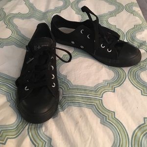 Converse All Star Black on Black Women's