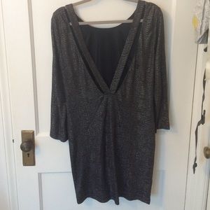 BCBG backless dress