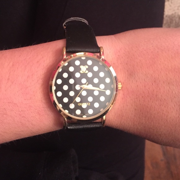 Polka dot watch , needs battery