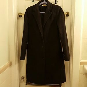 J Crew wool blend coat with thinsulate