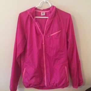 Pink windbreaker