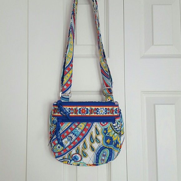 Vera Bradley cross body bag marina paisley