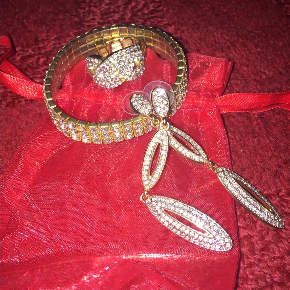 Gold Jewelry set