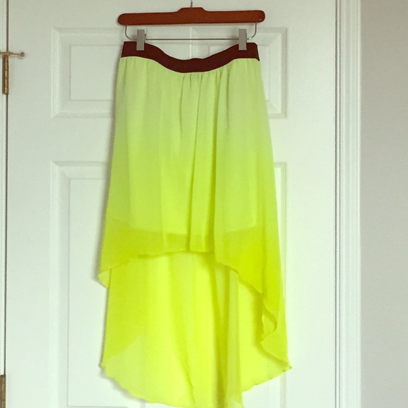 💥CLEARANCE💥Forever 21 High Low Ombré Skirt - Picture 1 of 3