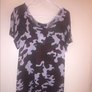BOGO NWT Ashley Stewart Camo top