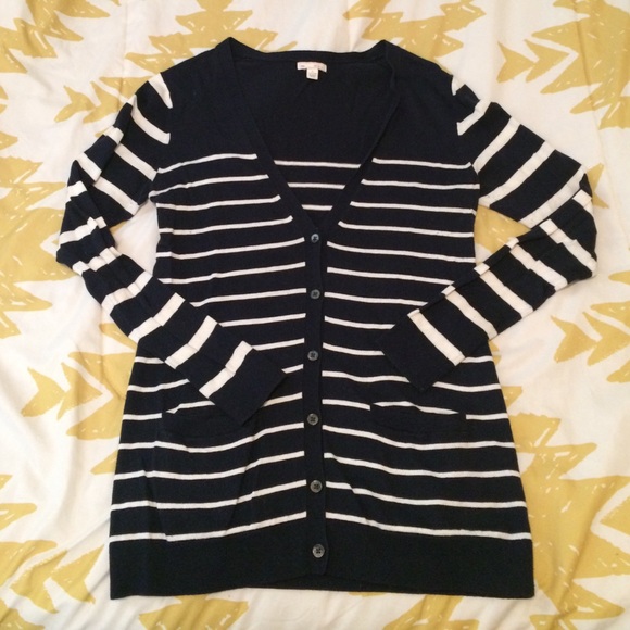 Striped cardigan