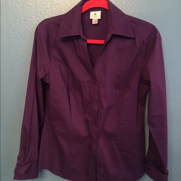 Worthington button up with French cuffs