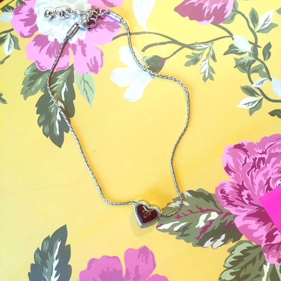 Brighton silver heart necklace