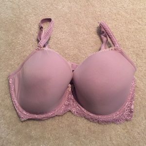 Mauve Angels collection Victoria's Secret bra