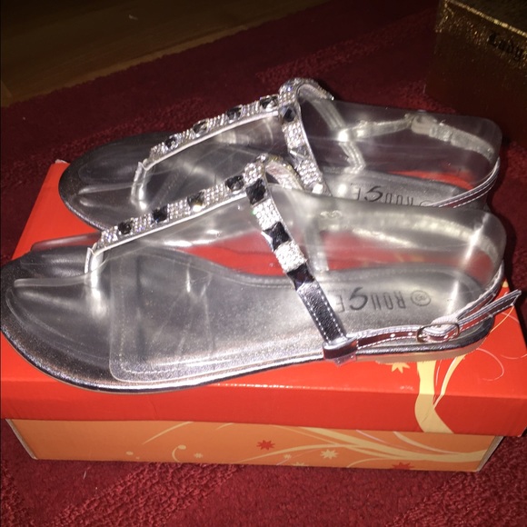 Rogue Silver Sandals