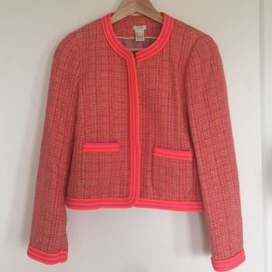 J Crew boucle blazer