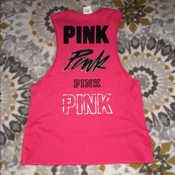 NWOT VS PINK OVERSIZED MUSCLE TANK