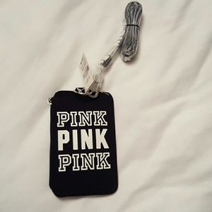 Pink lanyard VS