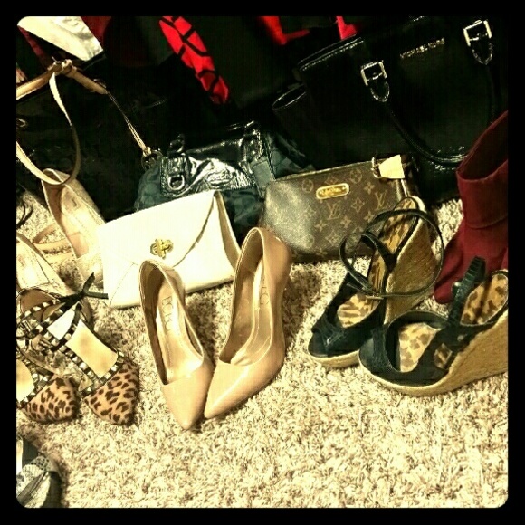 Here's a sneak peek of my closet. :-)