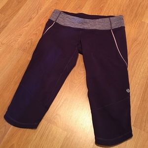 Lulu capris. Size 8